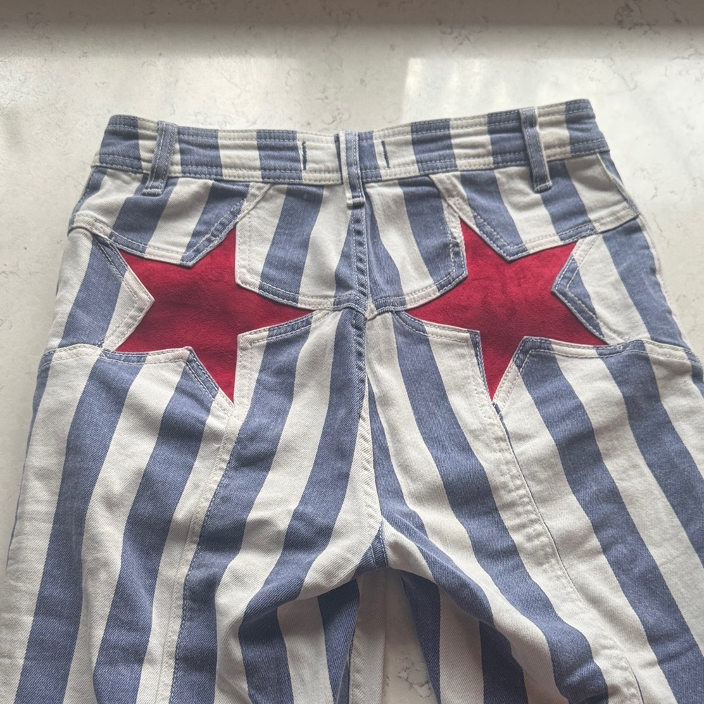 Free People Stars & Stripes Jeans